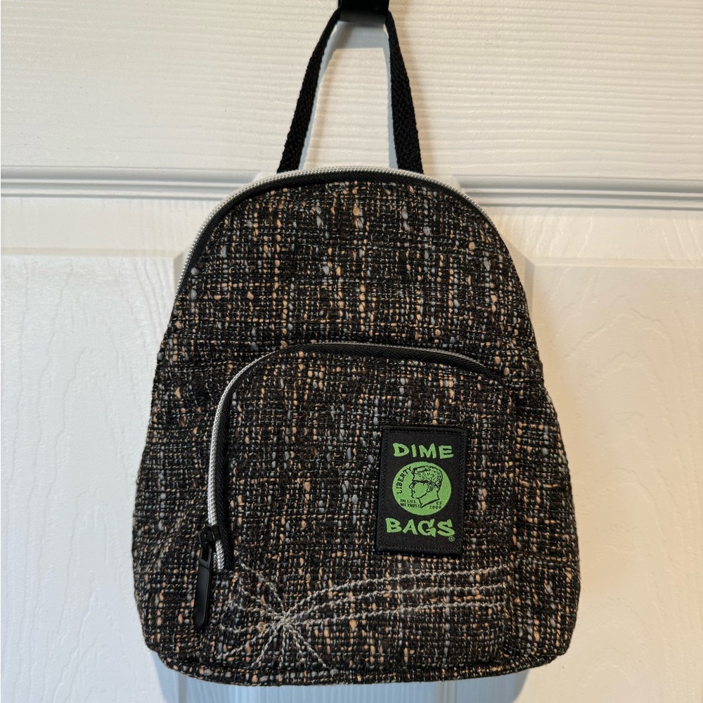 Black and Brown Backpack